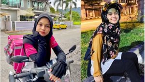 “Sekarang Susah Nak Dapat Kerja”- Gadis Berusia 20 Tahun lni Seronok Jadi Penghantar Makanan dan ada kisahnya….