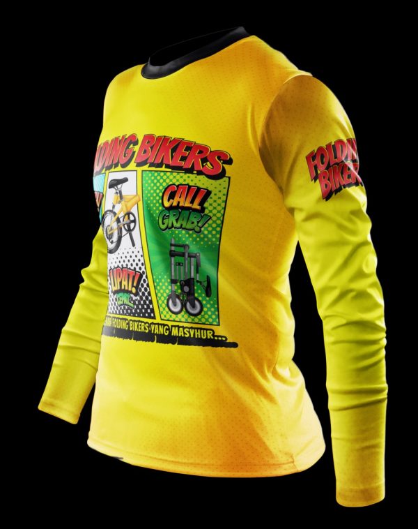 Tshirt Basikal Rantai Logo