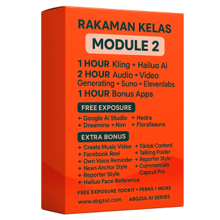 RAKAMAN MODULE 2 | KELAS AI | Rakaman Module 1 (4 Set) + Bonus