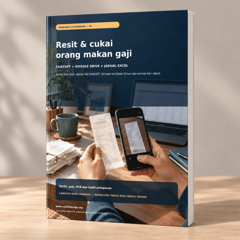 Panduan Rekod Resit Mudah 01 – Makan Gaji