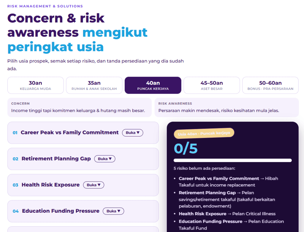 Contoh paparan modul MejaClosing V2.