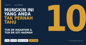 10 fakta Tun Dr Mahathir dan Tun Dr Siti Hasmah yang ramai tak pernah tahu