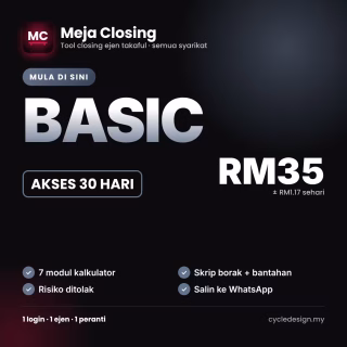 Meja Closing V2 — BASIC — Akses 30 Hari