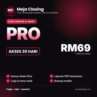 Meja Closing V2 — PRO — Akses 30 Hari