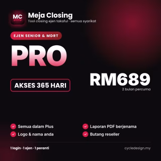 Meja Closing V2 — PRO — Akses 365 Hari