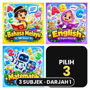 Pakej 3 Subjek Darjah 1 – pelan pembelajaran EduGames