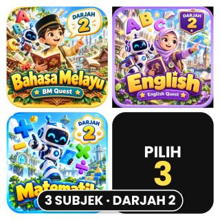 Pakej 3 Subjek Darjah 2 – EduGames