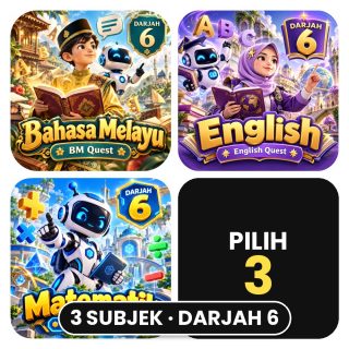 Pakej 3 Subjek Darjah 6 – EduGames
