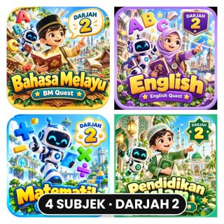 Pakej 4 Subjek Darjah 2 – EduGames