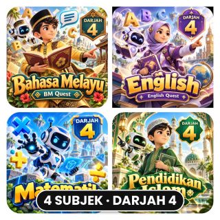 Pakej 4 Subjek Darjah 4 – EduGames