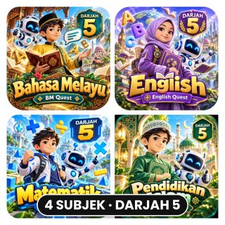 Pakej 4 Subjek Darjah 5 – EduGames