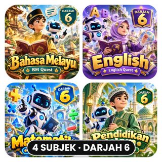 Pakej 4 Subjek Darjah 6 – EduGames