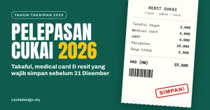 Pelepasan Cukai 2026: Takaful, Medical & Resit Wajib Simpan